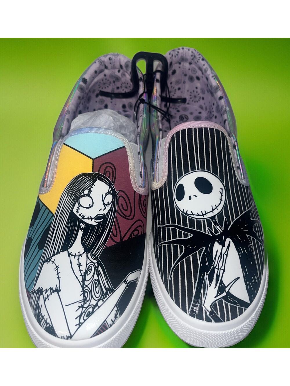Disney Nightmare Before Christmas Slip-on Sneakers Shoes Ground Up Women’s 8 1/2